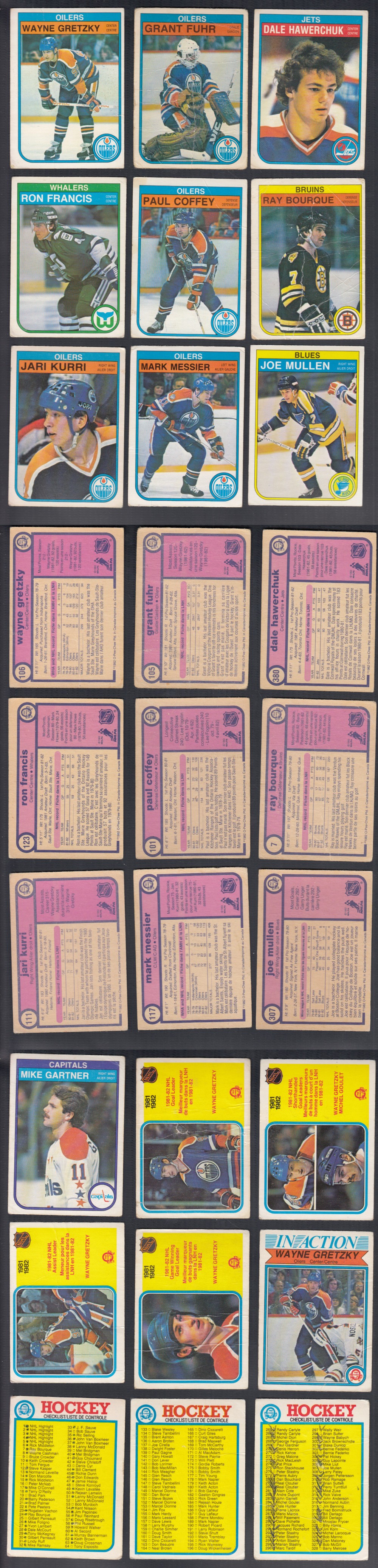 1982-83 O-PEE-CHEE HOCKEY CARD FULL SET 396/396 photo 1982-83 O-PEE-CHEE HOCKEY CARD FULL SET 396/396 photo
