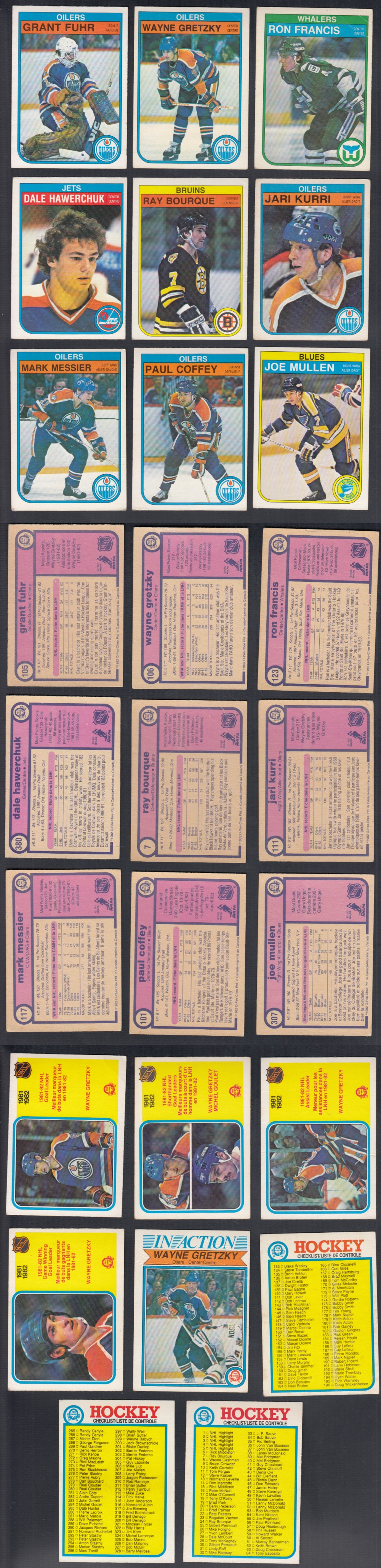 1982-83 O-PEE-CHEE HOCKEY CARD FULL SET 396/396 photo 1982-83 O-PEE-CHEE HOCKEY CARD FULL SET 396/396 photo