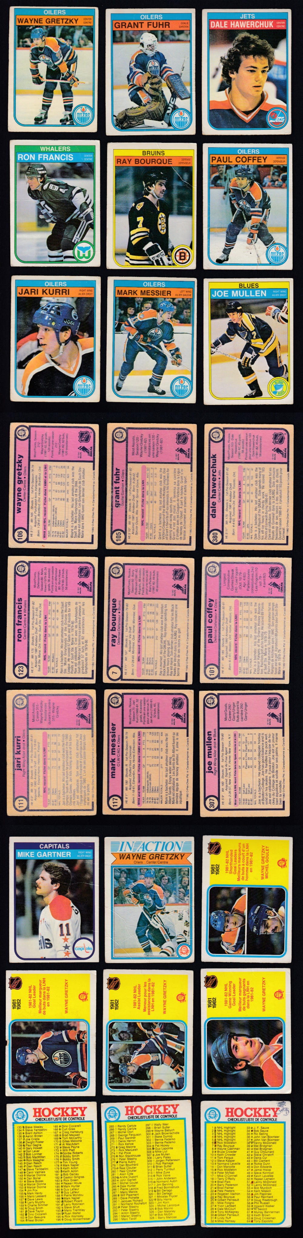 1982-83 O-PEE-CHEE HOCKEY CARD FULL SET 396/396 photo 1982-83 O-PEE-CHEE HOCKEY CARD FULL SET 396/396 photo