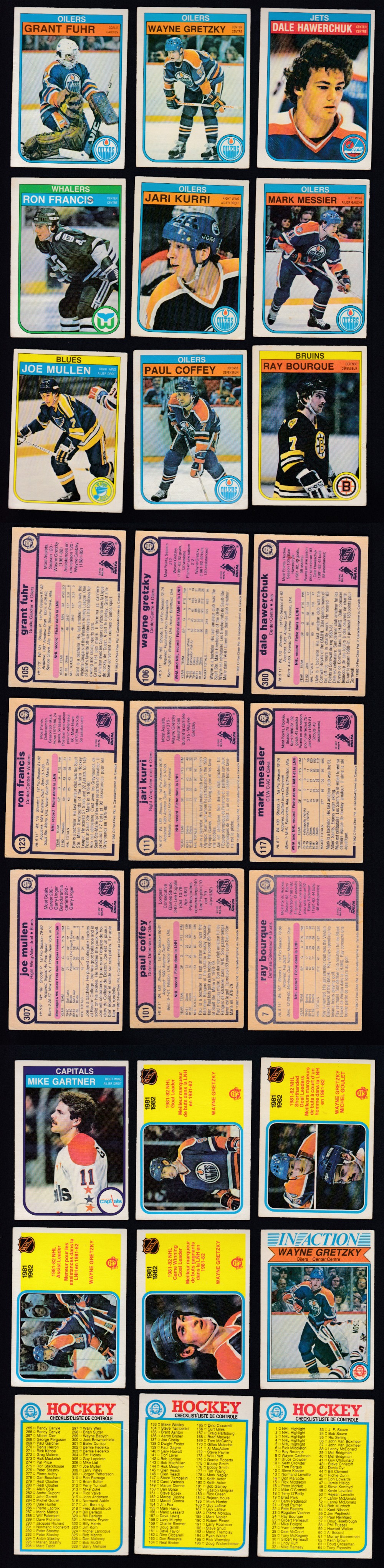 1982-83 O-PEE-CHEE HOCKEY CARD FULL SET 396/396 photo 1982-83 O-PEE-CHEE HOCKEY CARD FULL SET 396/396 photo