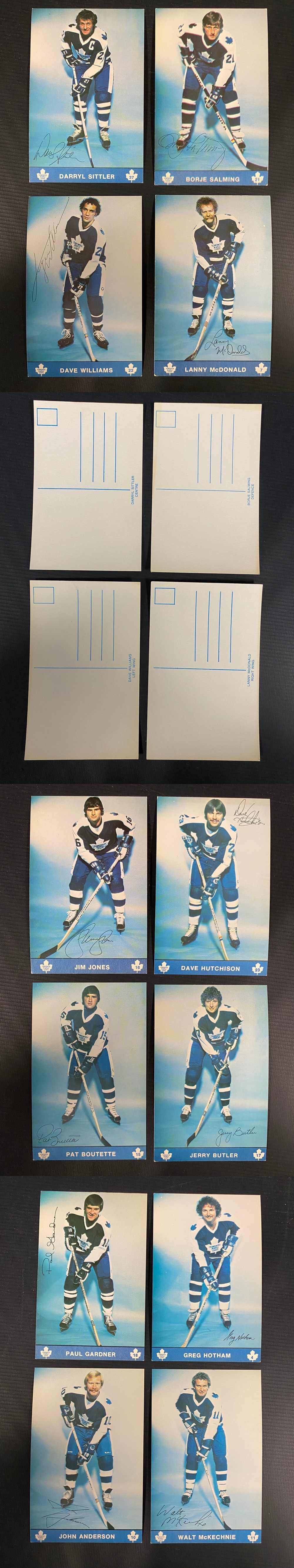 1979-80 TORONTO MAPLE LEAFS STARTER NEAR TEAM SET CARD 24/30 photo 1979-80 TORONTO MAPLE LEAFS STARTER NEAR TEAM SET CARD 24/30 photo