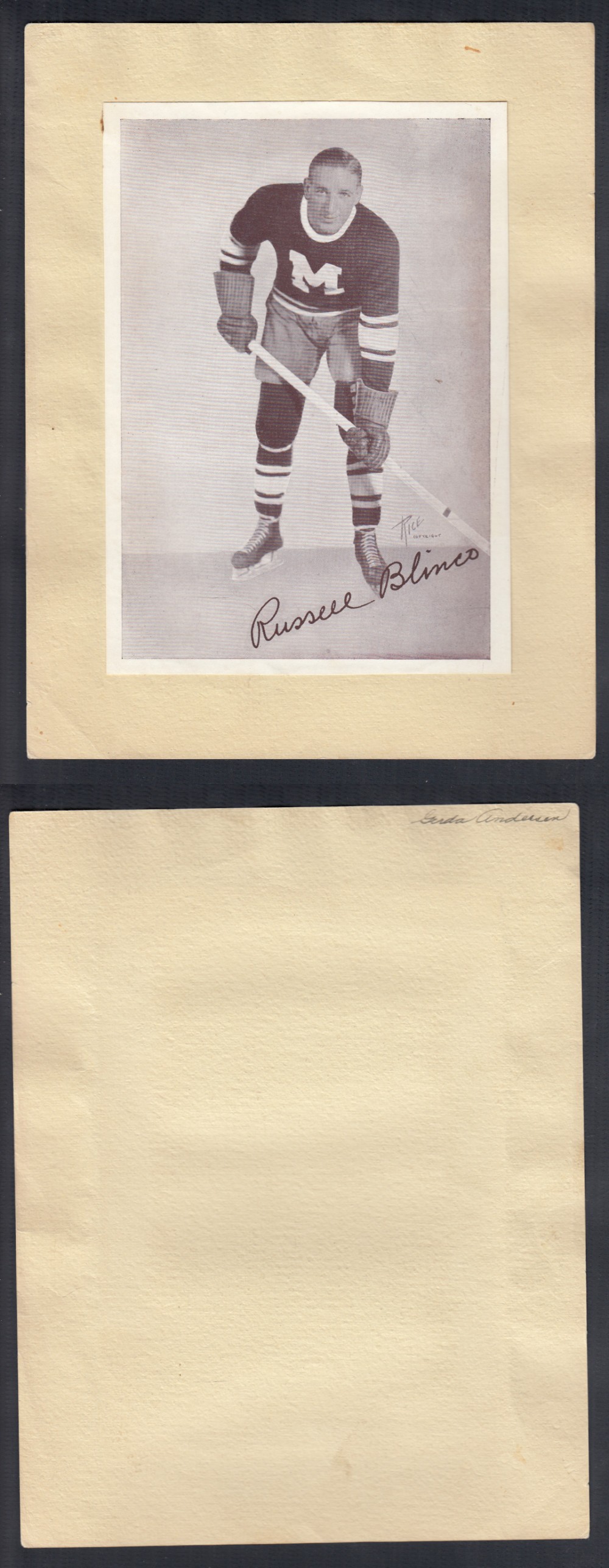1935-40 CROWN BRAND R. BLINCO photo
