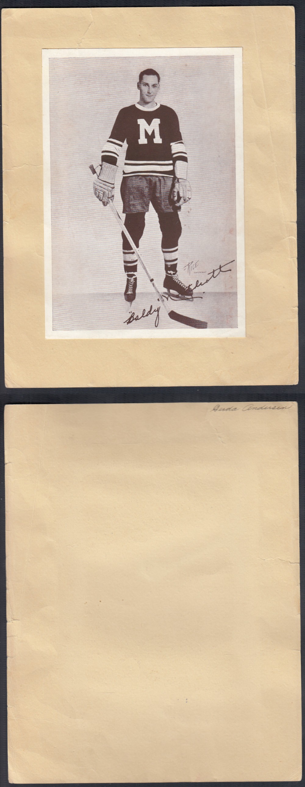 1935-40 CROWN BRAND B. NORTHCOTT photo 1935-40 CROWN BRAND B. NORTHCOTT photo