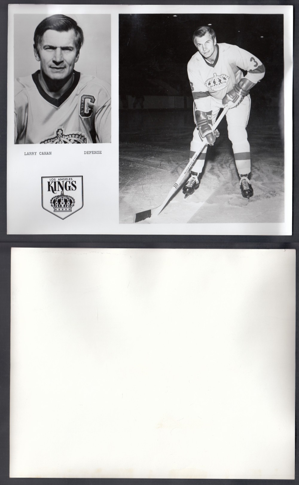1960'S LOS ANGELES KINGS MEDIA PHOTO L. CAHAN photo 1960'S LOS ANGELES KINGS MEDIA PHOTO L. CAHAN photo