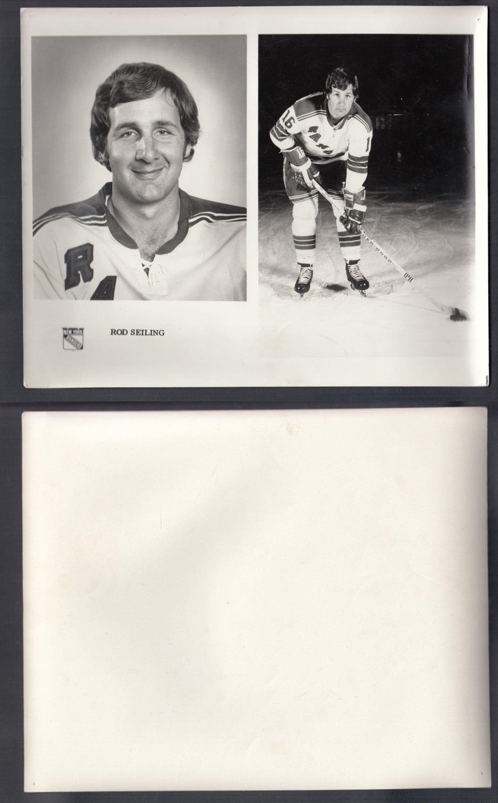 1960'S NEW YORK RANGERS MEDIA PHOTO R. SELLING photo 1960'S NEW YORK RANGERS MEDIA PHOTO R. SELLING photo