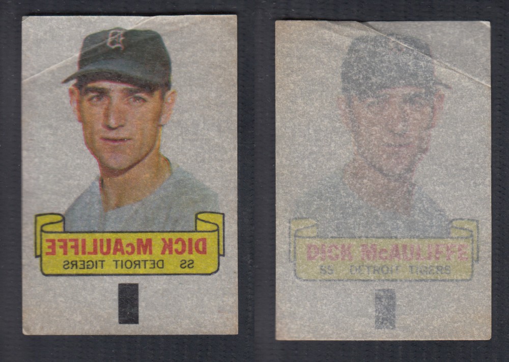 1966 TOPPS RUB-OFFS D. MCAULIFFE photo