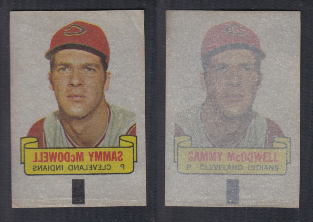 1966 TOPPS RUB-OFFS S. MCDOWELL photo 1966 TOPPS RUB-OFFS S. MCDOWELL photo