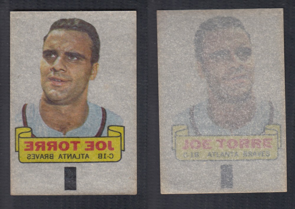 1966 TOPPS RUB-OFFS J. TORRE photo