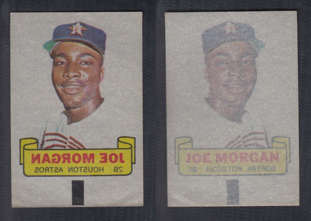 1966 TOPPS RUB-OFFS J. MORGAN photo