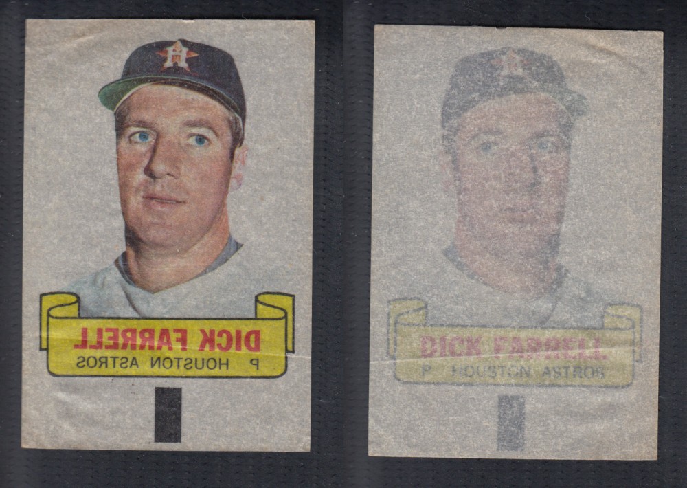 1966 TOPPS RUB-OFFS D. FARRELL photo