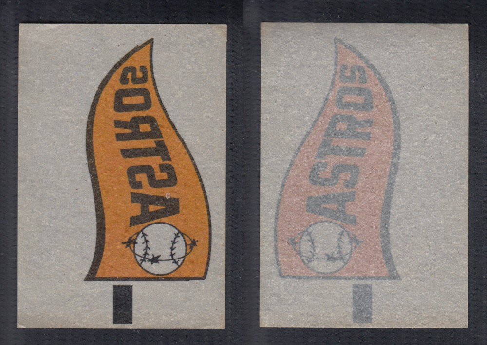 1966 TOPPS RUB-OFFS ASTROS PENNANT photo 1966 TOPPS RUB-OFFS ASTROS PENNANT photo