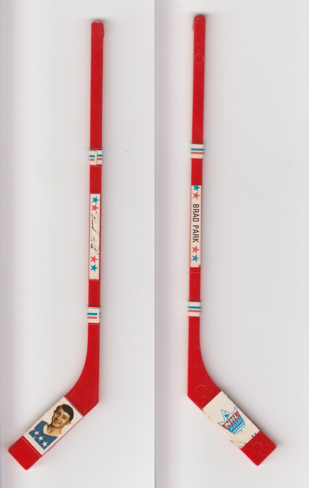 1970-71 POST HOCKEY MINI STICK B. PARK photo 1970-71 POST HOCKEY MINI STICK B. PARK photo