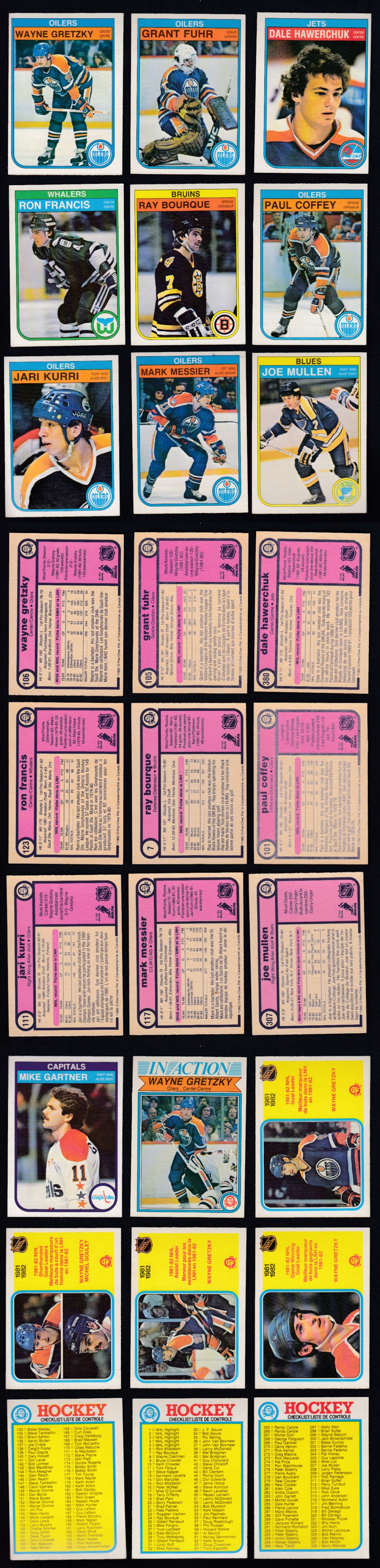 1982-83 O-PEE-CHEE HOCKEY CARD FULL SET 396/396 photo 1982-83 O-PEE-CHEE HOCKEY CARD FULL SET 396/396 photo