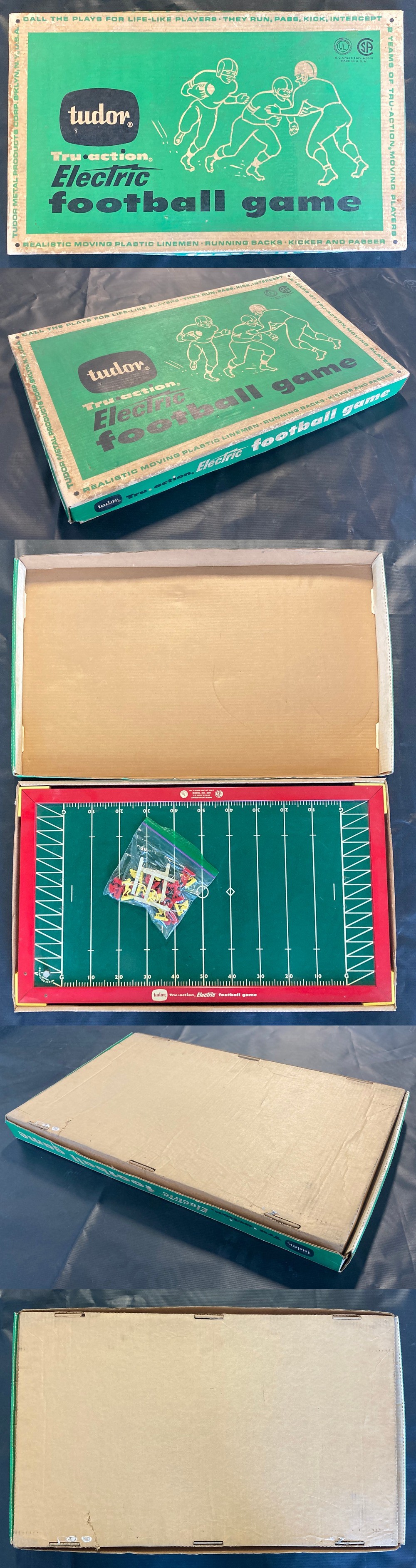 1950'S TUDOR ELECTRIC FOOTBALL GAME photo 1950'S TUDOR ELECTRIC FOOTBALL GAME photo