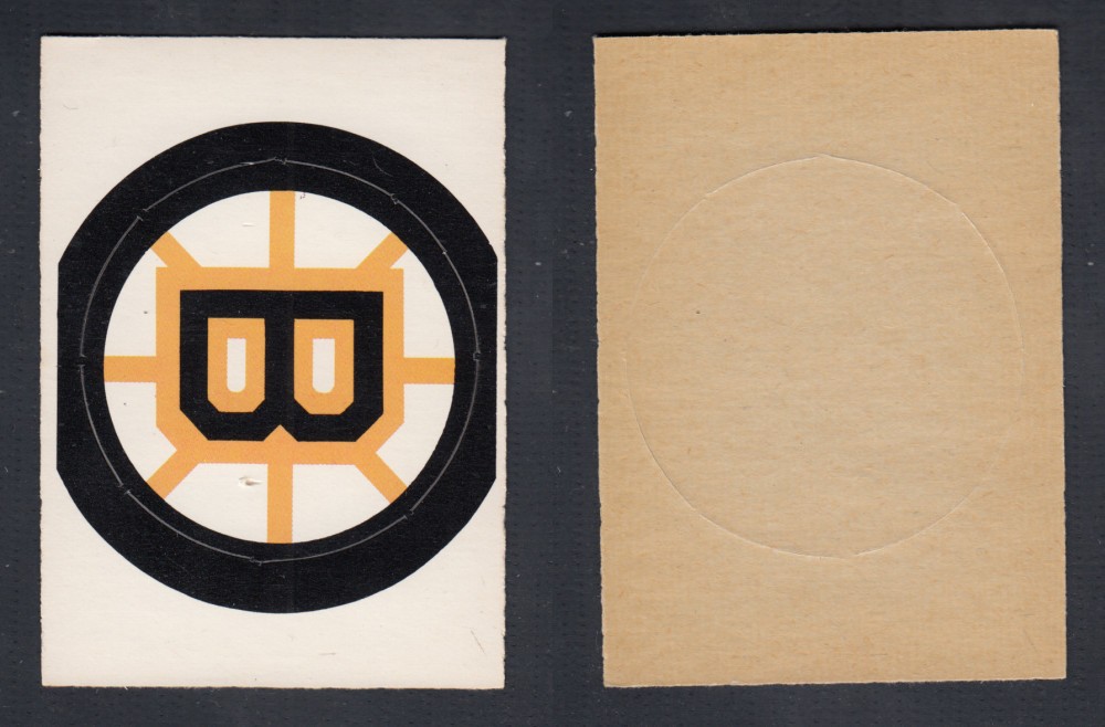1972-73 O-PEE-CHEE TEAM EMBLEM NHL BOSTON BRUINS photo