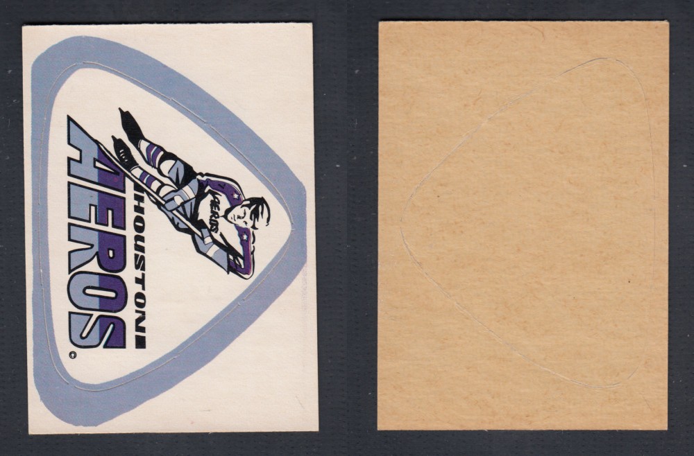 1972-73 O-PEE-CHEE TEAM EMBLEM WHA HOUSTON AEROS photo 1972-73 O-PEE-CHEE TEAM EMBLEM WHA HOUSTON AEROS photo