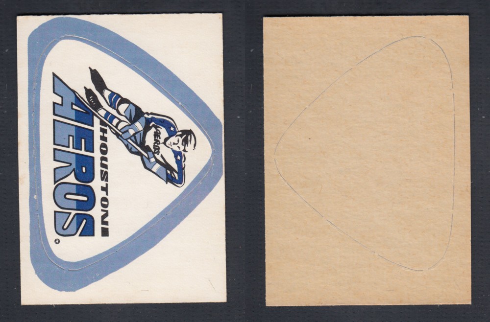 1972-73 O-PEE-CHEE TEAM EMBLEM WHA HOUSTON AEROS photo 1972-73 O-PEE-CHEE TEAM EMBLEM WHA HOUSTON AEROS photo