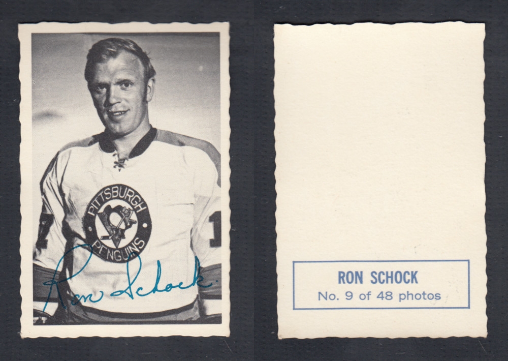 1970-71 O-PEE-CHEE DECKLE EDGE #9 R. SCHOCK photo 1970-71 O-PEE-CHEE DECKLE EDGE #9 R. SCHOCK photo
