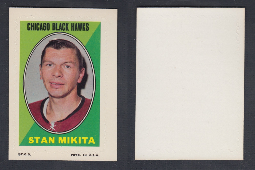 1970-71 O-PEE-CHEE STICKER STAMP S. MIKITA photo 1970-71 O-PEE-CHEE STICKER STAMP S. MIKITA photo