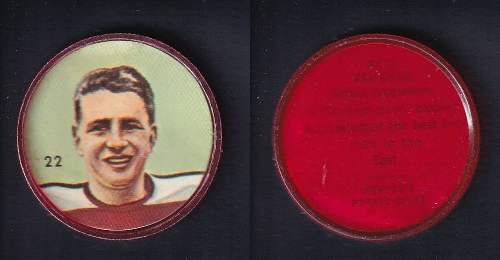 1963 CFL NALLEY'S FOOTBALL COIN #22 K. VAUGHAN photo