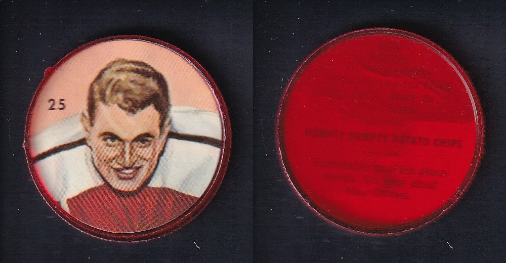 1963 CFL NALLEY'S FOOTBALL COIN #25 M. RACINE photo
