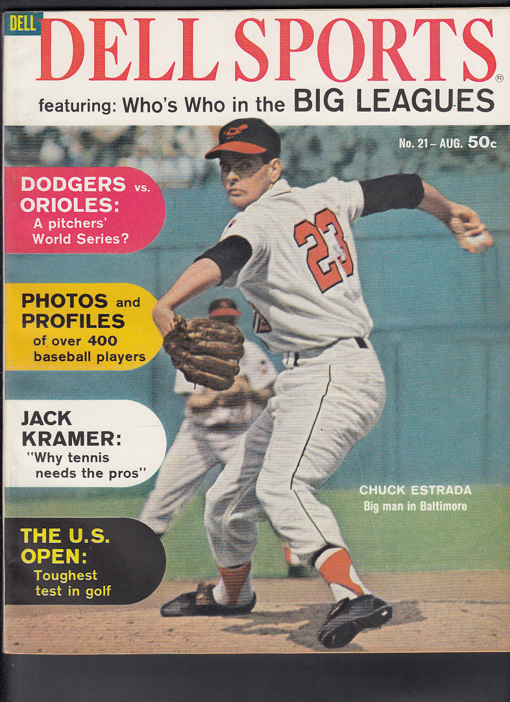 1961 DELL SPORTS FULL MAGAZINE photo 1961 DELL SPORTS FULL MAGAZINE photo