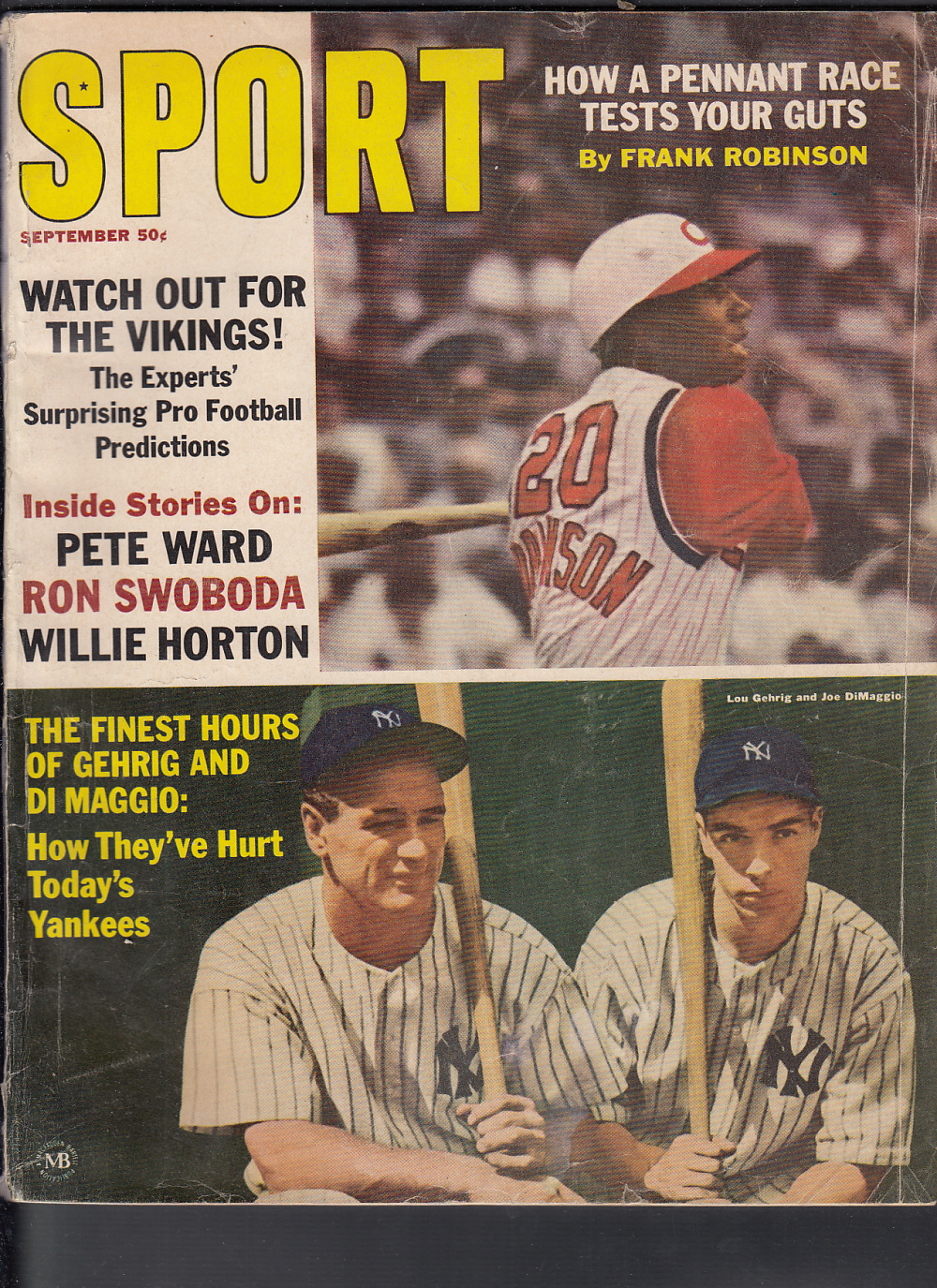 1965 SPORT FULL MAGAZINE J. DIMAGGIO ON COVER photo 1965 SPORT FULL MAGAZINE J. DIMAGGIO ON COVER photo