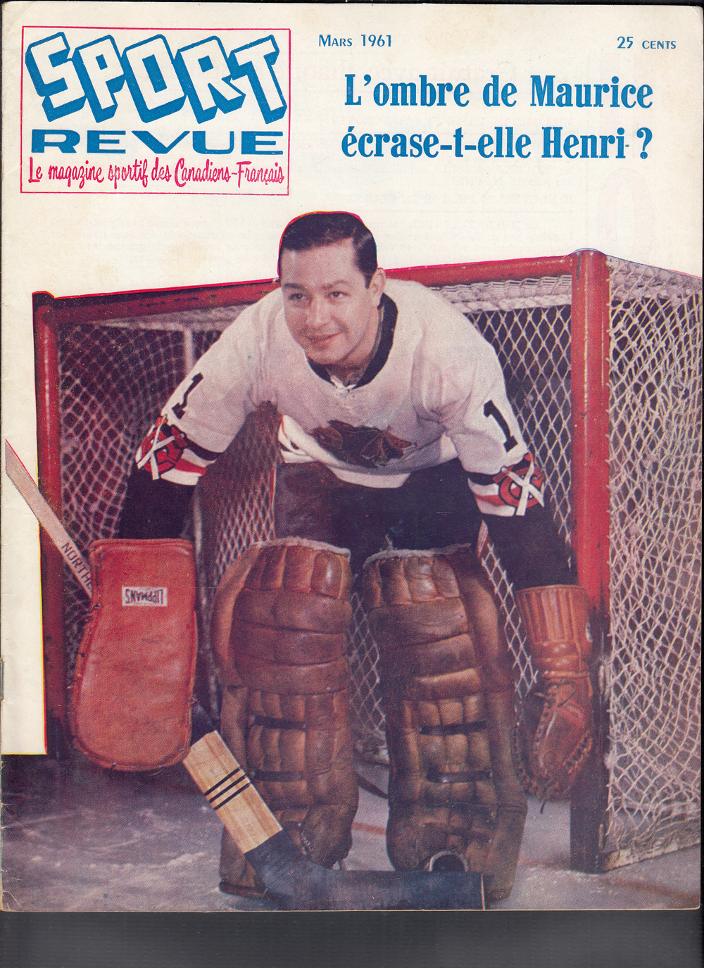 1961 SPORT REVUE MAGAZINE G. HALL ON COVER photo 1961 SPORT REVUE MAGAZINE G. HALL ON COVER photo