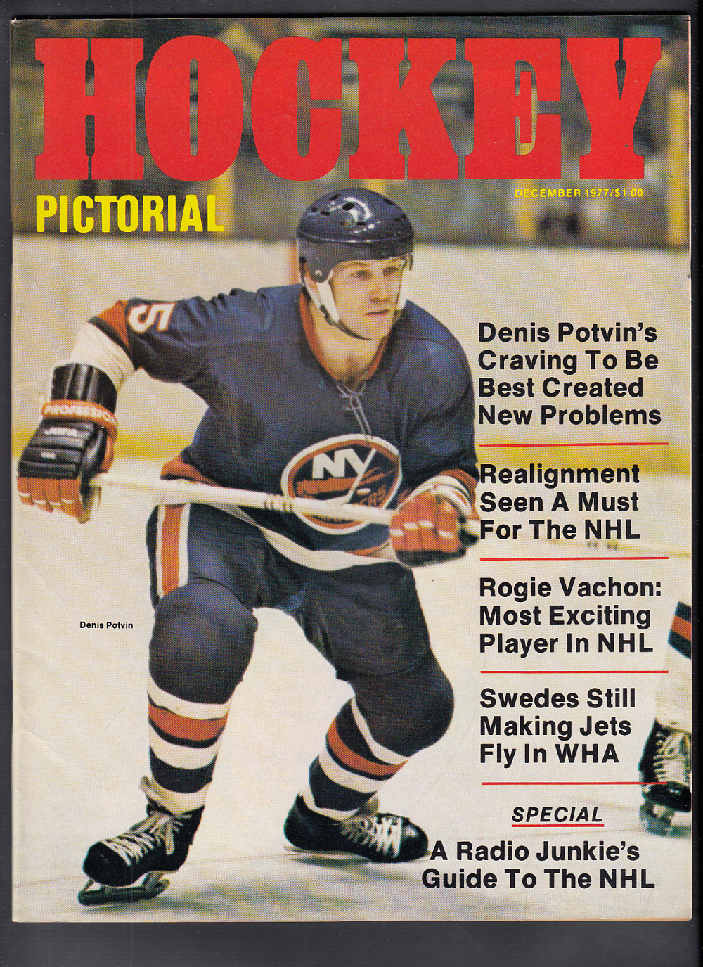 1976 HOCKEY PICTORIAL MAGAZINE D. POTVIN ON COVER photo 1976 HOCKEY PICTORIAL MAGAZINE D. POTVIN ON COVER photo