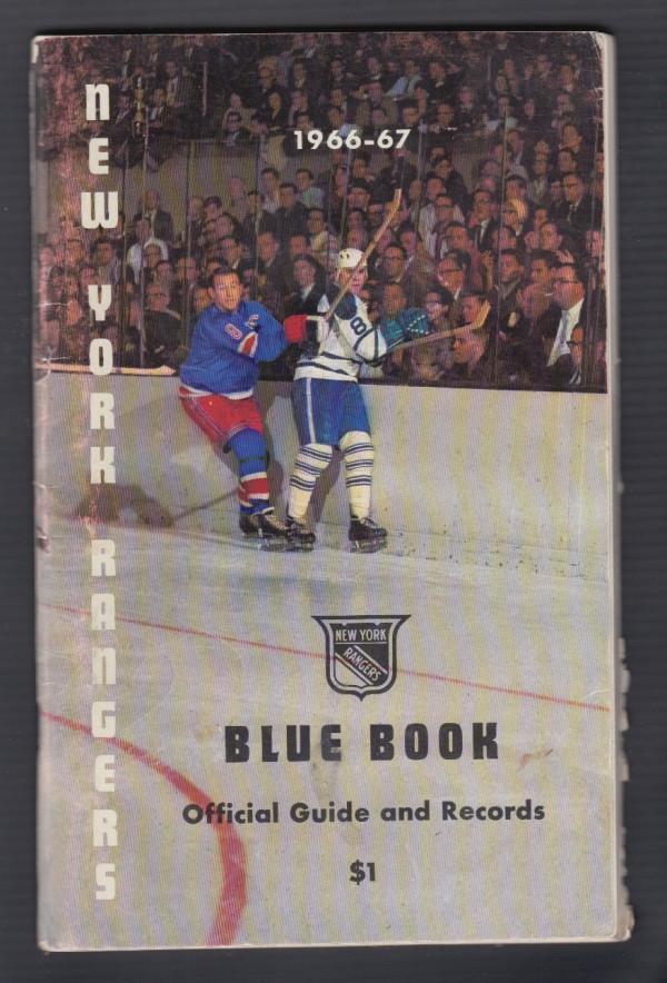 1966-67 NY RANGERS YEARBOOK  photo