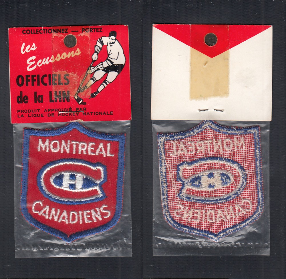 1960'S VOYAGEUR ECUSSONS OFFICIELS DE LA LNH MONTREAL CANADIENS photo 1960'S VOYAGEUR ECUSSONS OFFICIELS DE LA LNH MONTREAL CANADIENS photo
