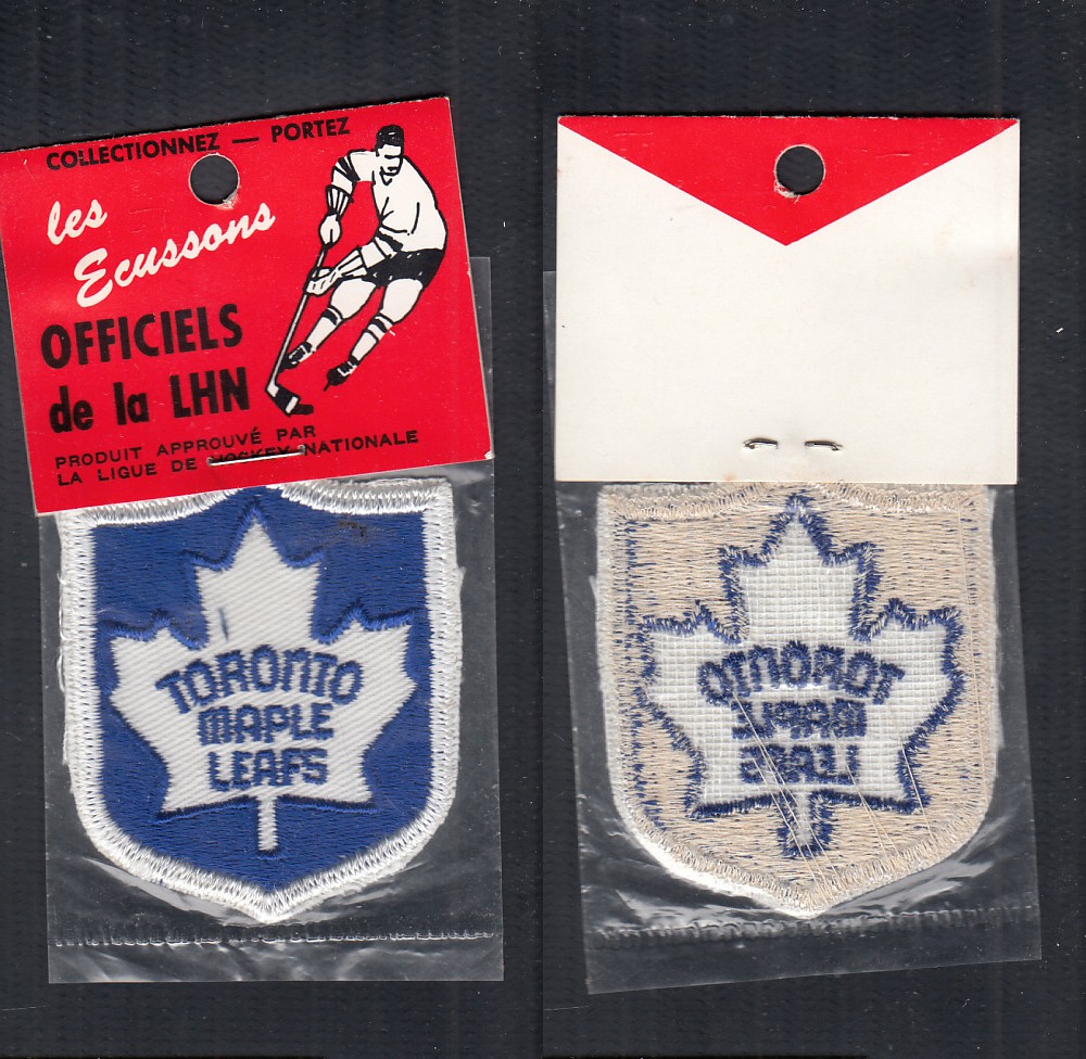 1960'S VOYAGEUR ECUSSONS OFFICIELS DE LA LNH TORONTO MAPLE LEAFS photo 1960'S VOYAGEUR ECUSSONS OFFICIELS DE LA LNH TORONTO MAPLE LEAFS photo