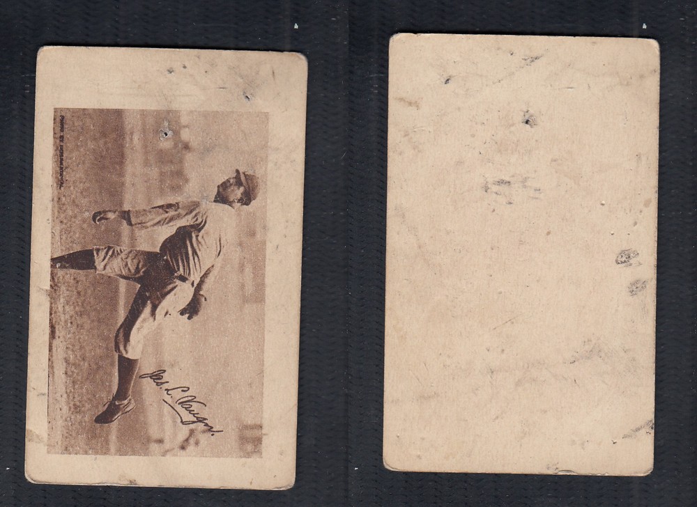 1923 V100 WILLARD'S CHOCOLATE BASEBALL CARD J.L. VAUGHN photo 1923 V100 WILLARD'S CHOCOLATE BASEBALL CARD J.L. VAUGHN photo