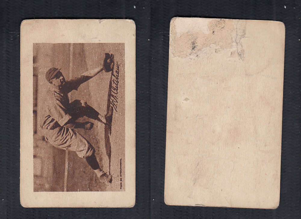 1923 V100 WILLARD'S CHOCOLATE BASEBALL CARD G.W. CUTSHAW photo 1923 V100 WILLARD'S CHOCOLATE BASEBALL CARD G.W. CUTSHAW photo