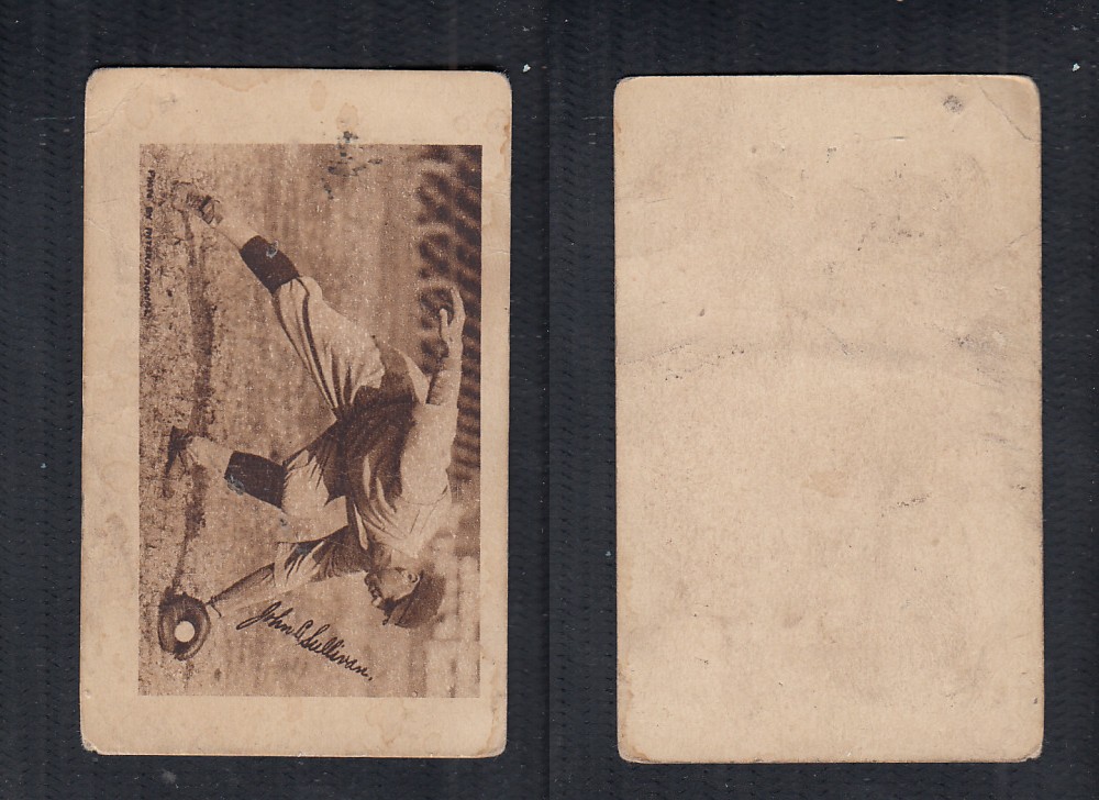 1923 V100 WILLARD'S CHOCOLATE BASEBALL CARD J.L. SULLIVAN photo 1923 V100 WILLARD'S CHOCOLATE BASEBALL CARD J.L. SULLIVAN photo