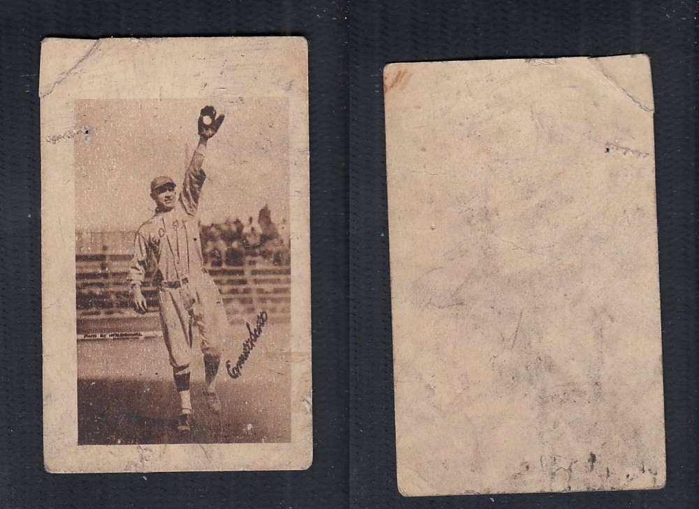 1923 V100 WILLARD'S CHOCOLATE BASEBALL CARD E. SCOTT photo 1923 V100 WILLARD'S CHOCOLATE BASEBALL CARD E. SCOTT photo