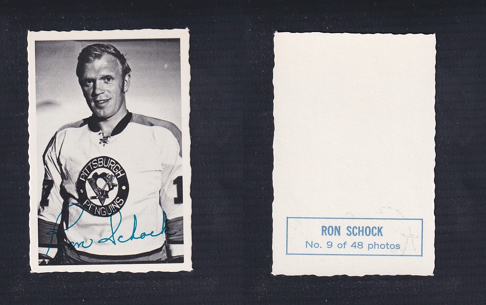 1970-71 O-PEE-CHEE DECKLE EDGE #9 R. SCHOCK photo 1970-71 O-PEE-CHEE DECKLE EDGE #9 R. SCHOCK photo