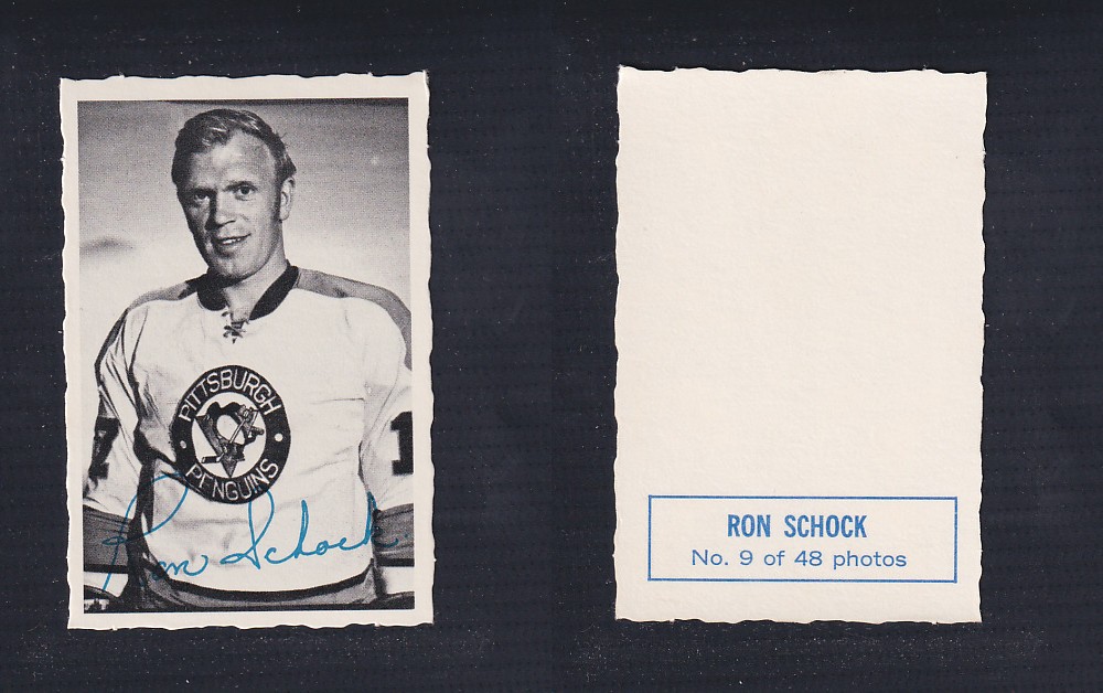 1970-71 O-PEE-CHEE DECKLE EDGE #9 R. SCHOCK photo 1970-71 O-PEE-CHEE DECKLE EDGE #9 R. SCHOCK photo