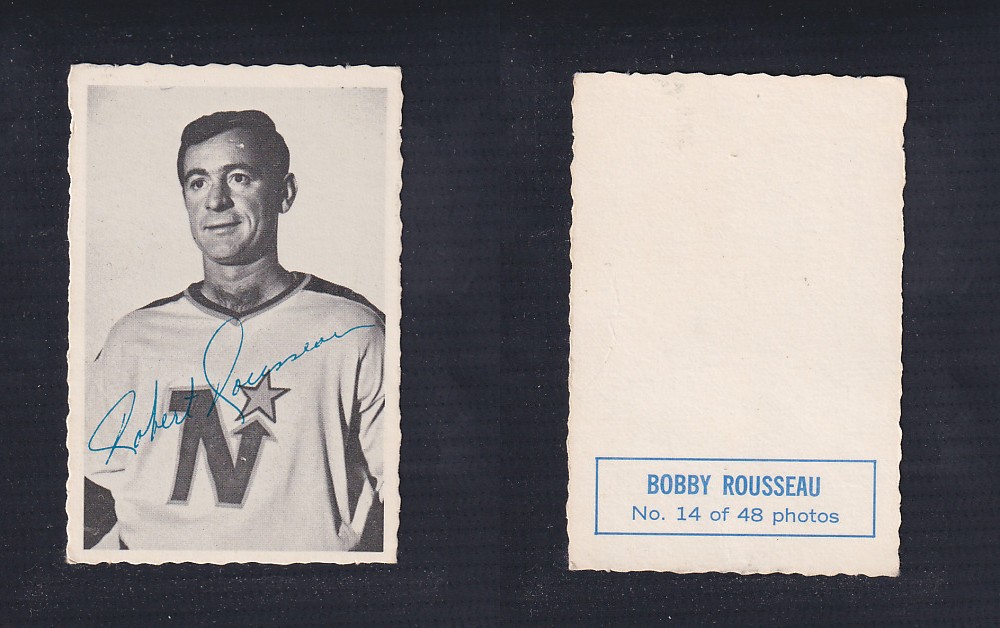 1970-71 O-PEE-CHEE DECKLE EDGE #14 B. ROUSSEAU photo 1970-71 O-PEE-CHEE DECKLE EDGE #14 B. ROUSSEAU photo