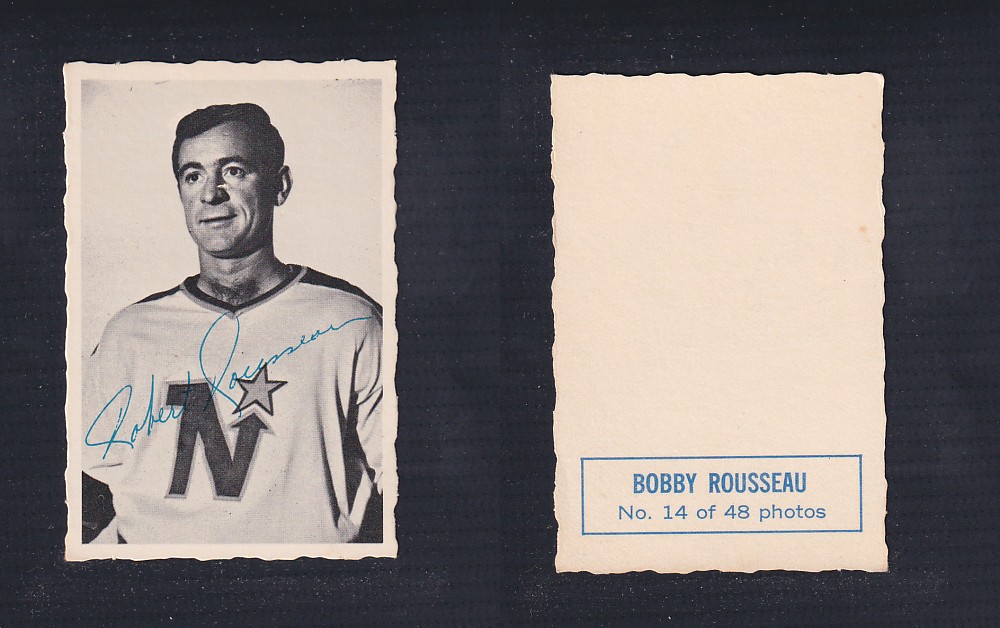 1970-71 O-PEE-CHEE DECKLE EDGE #14 B. ROUSSEAU photo 1970-71 O-PEE-CHEE DECKLE EDGE #14 B. ROUSSEAU photo