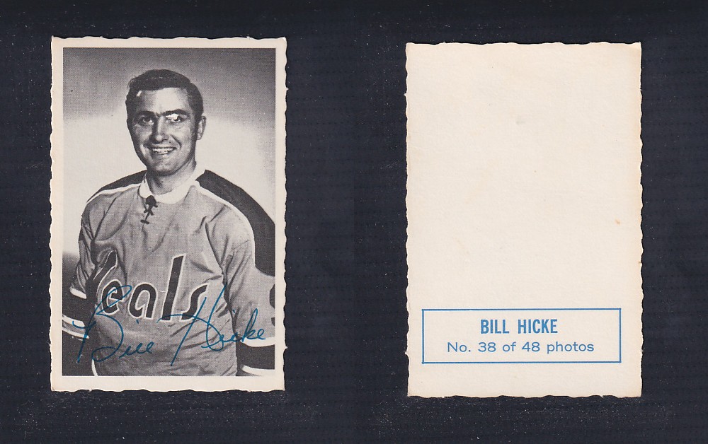 1970-71 O-PEE-CHEE DECKLE EDGE #38 B. HICKE photo 1970-71 O-PEE-CHEE DECKLE EDGE #38 B. HICKE photo