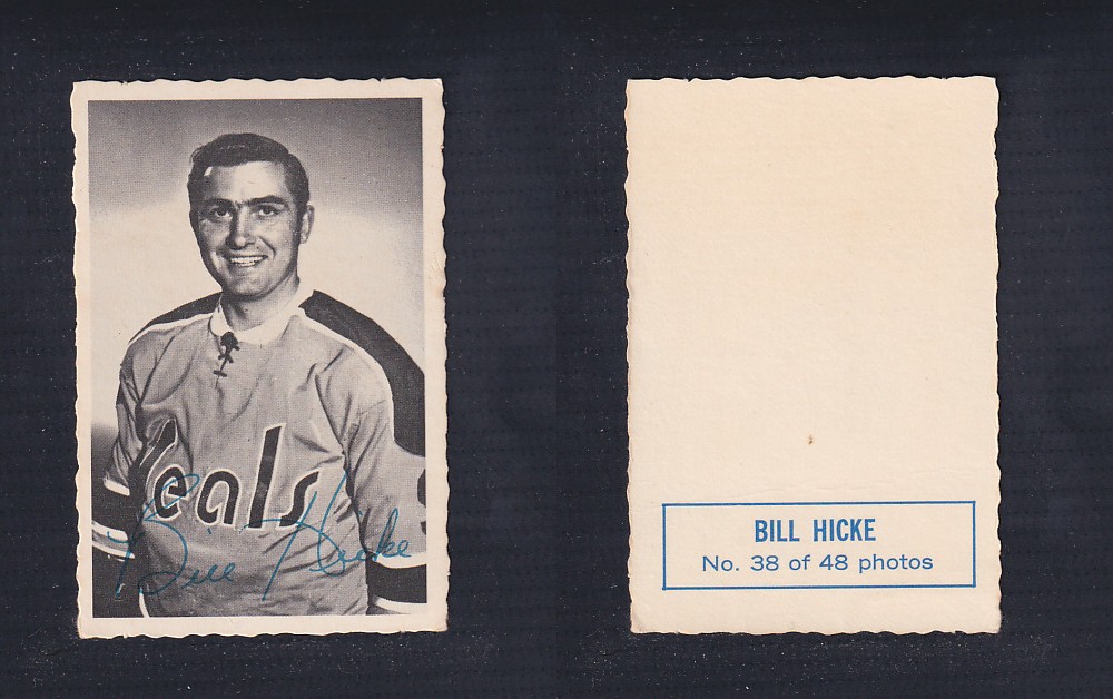 1970-71 O-PEE-CHEE DECKLE EDGE #38 B. HICKE photo 1970-71 O-PEE-CHEE DECKLE EDGE #38 B. HICKE photo