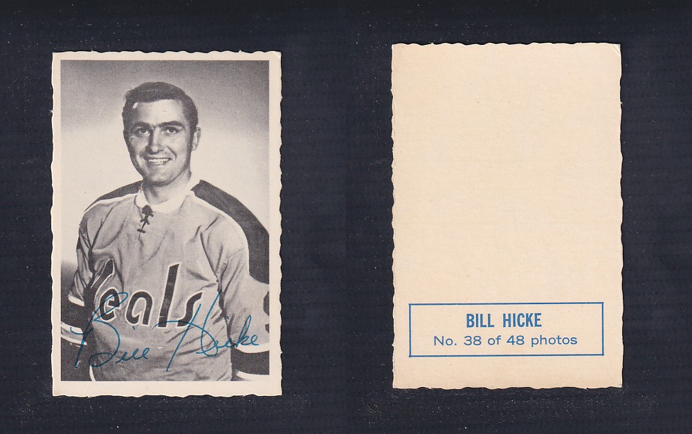 1970-71 O-PEE-CHEE DECKLE EDGE #38 B. HICKE photo 1970-71 O-PEE-CHEE DECKLE EDGE #38 B. HICKE photo