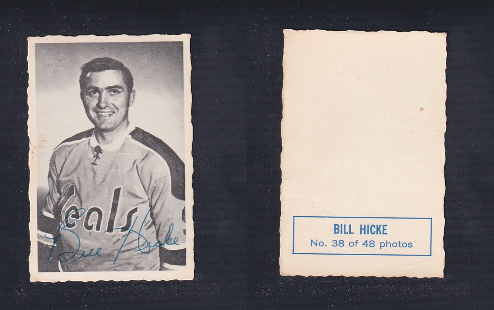 1970-71 O-PEE-CHEE DECKLE EDGE #38 B. HICKE photo 1970-71 O-PEE-CHEE DECKLE EDGE #38 B. HICKE photo