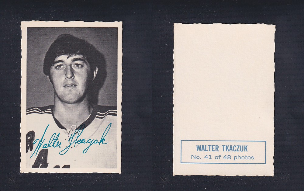 1970-71 O-PEE-CHEE DECKLE EDGE #41 W. TKACZUK photo 1970-71 O-PEE-CHEE DECKLE EDGE #41 W. TKACZUK photo