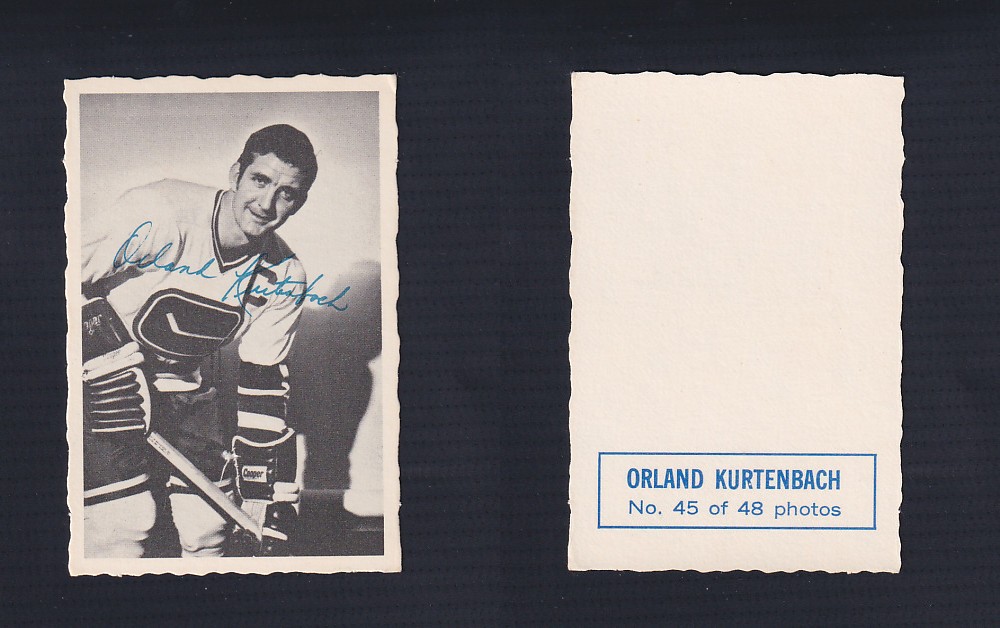 1970-71 O-PEE-CHEE DECKLE EDGE #45 O. KURTENBACH photo 1970-71 O-PEE-CHEE DECKLE EDGE #45 O. KURTENBACH photo