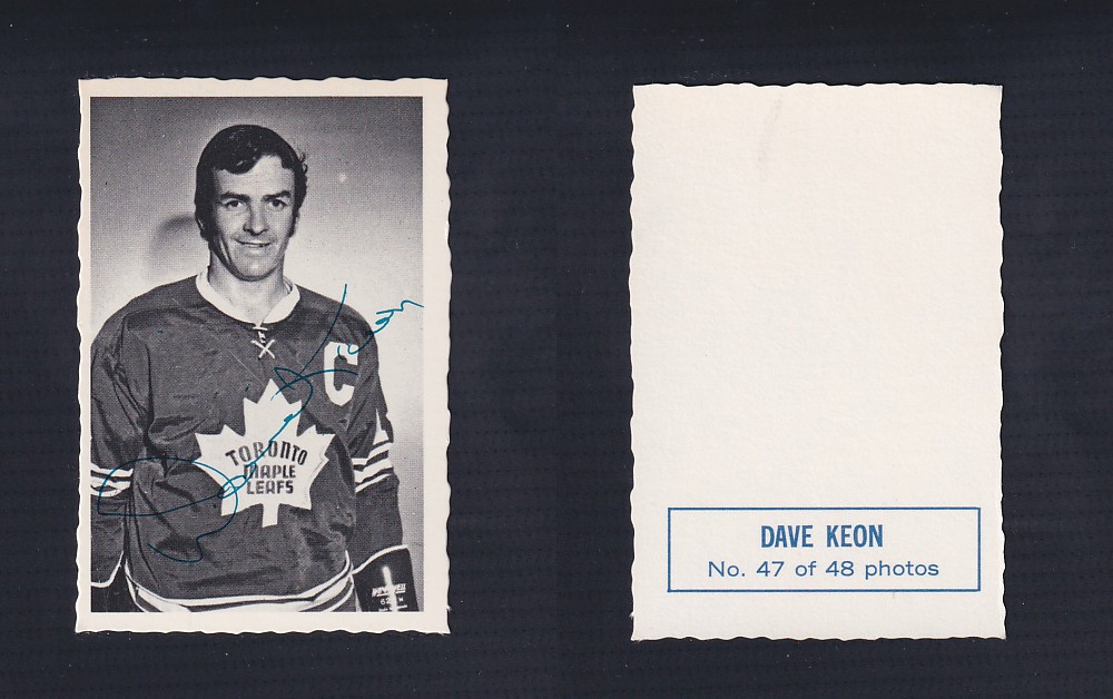 1970-71 O-PEE-CHEE DECKLE EDGE #47 D. KEON photo 1970-71 O-PEE-CHEE DECKLE EDGE #47 D. KEON photo