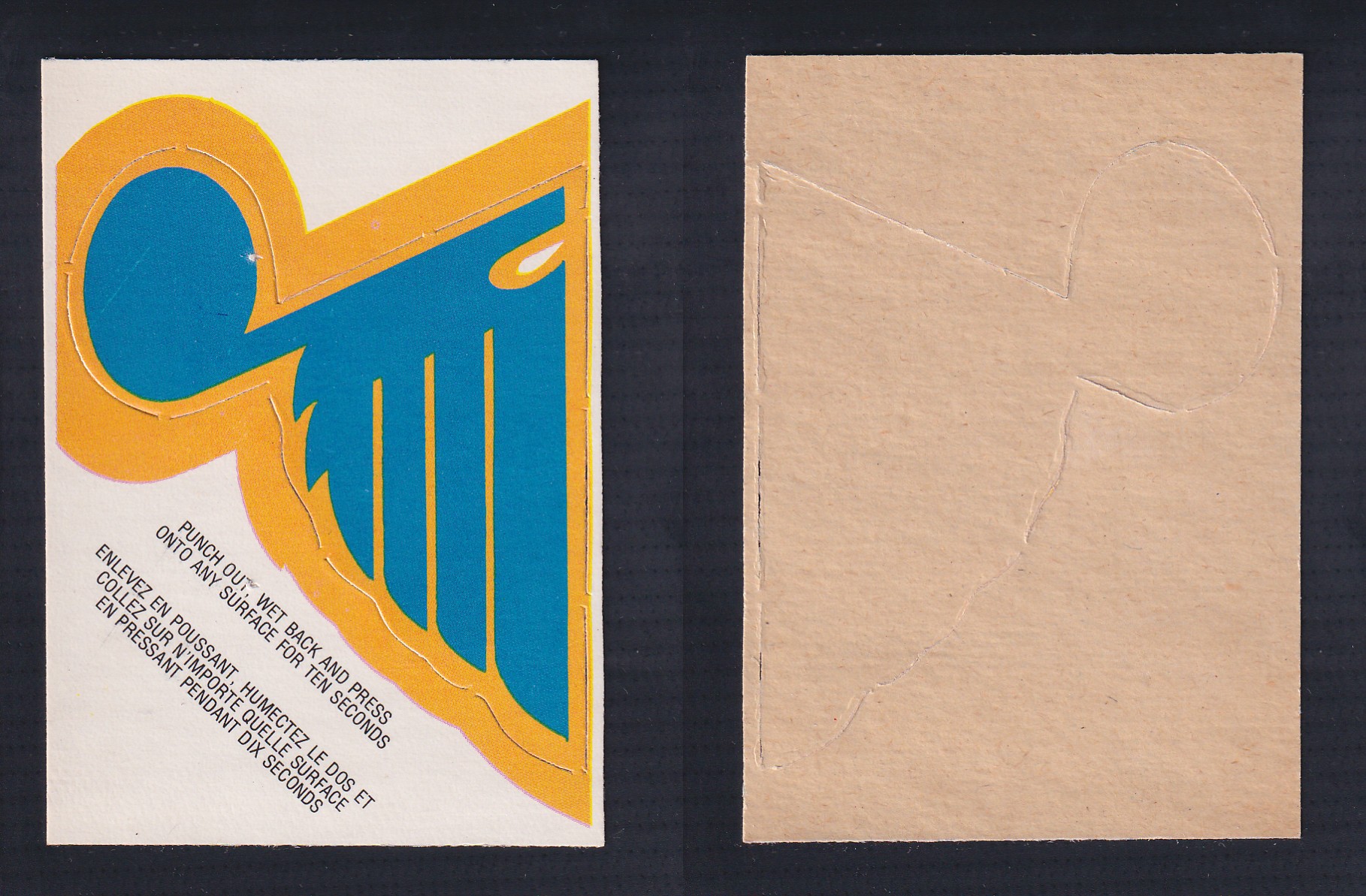 1973-74 O-PEE-CHEE TEAM LOGO ST.LOUIS BLUES photo 1973-74 O-PEE-CHEE TEAM LOGO ST.LOUIS BLUES photo