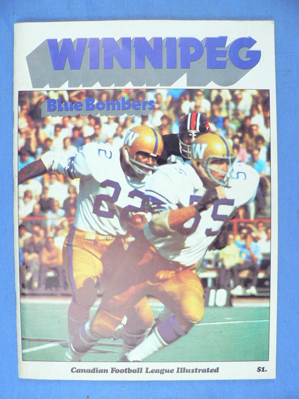 1971 CFL HAMILTON TIGERS CATS VS WINNIPEG BLUE BOMBERS PROGRAM photo 1971 CFL HAMILTON TIGERS CATS VS WINNIPEG BLUE BOMBERS PROGRAM photo